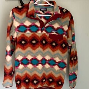 Patagonia Men’s Zip-Up Fleece - Teal, Rust, Cream, Pink